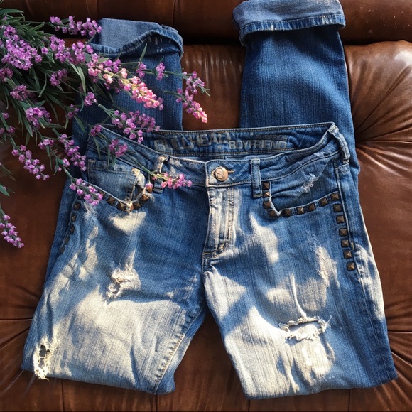 🌟 Bullhead boyfriend surfside crop distressed - Picture 3 of 12